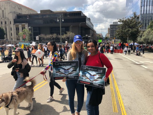 Nikkole With Juliana Bolden (LTDTF) March For Our Lives